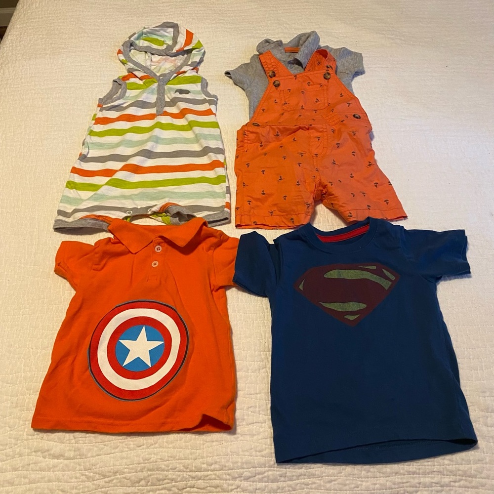 Bundle of baby clothes (some are new without tags) Sz 6-12 Months